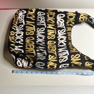 Robin Ruth Adjustable Shoulder Bag Great Smoky MTNS lined with snap closure